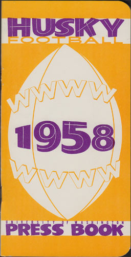 1958 University of Washington Huskies Football Media Guide