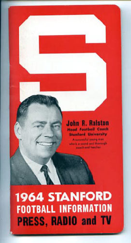 1964 Stanford University Football Media Guide