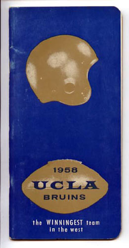 1958 UCLA  Football Media Guide