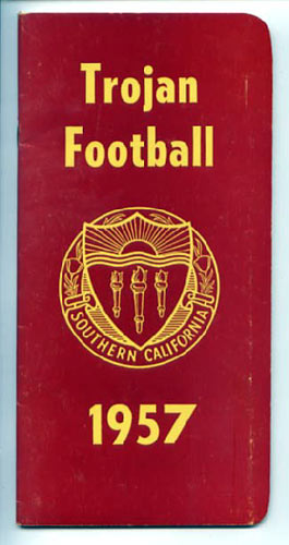 1957 USC Football Media Guide