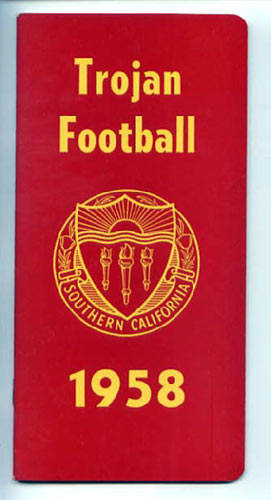 1958 USC Football Media Guide