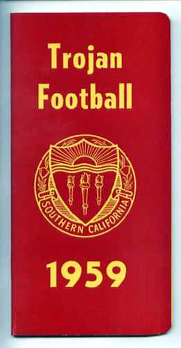 1959 USC Football Media Guide