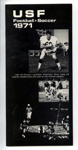 1971 USF Football Media Guide