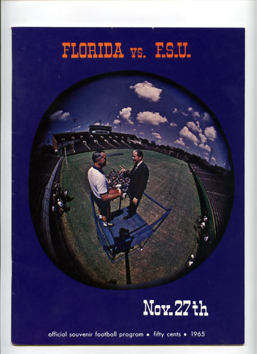 1965 Florida vs Florida State College Football Program