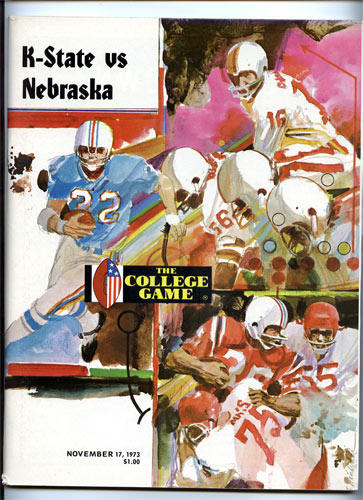 1973 Kansas State vs Nebraska College Football Program