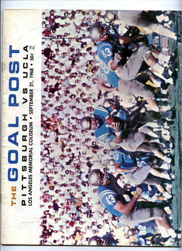 1968 Pittsburgh vs UCLA College Football Program