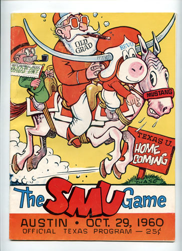 1960 Texas vs SMU College Football Program