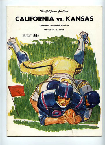 1965 Cal vs Kansas College Football Program