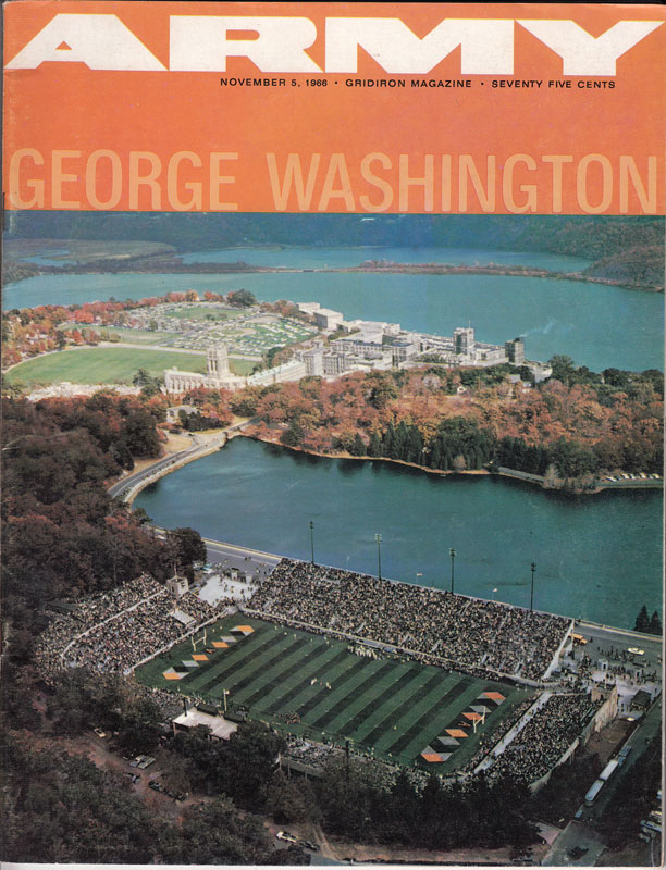 Army vs George Washington 1966 College Football Program