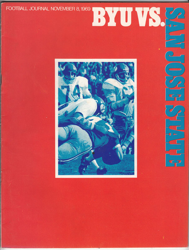 BYU vs San Jose State 1969 College Football Program