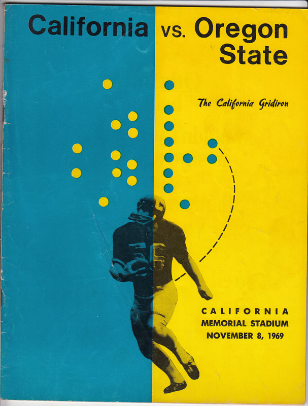 Cal vs Oregon State 1969 College Football Program