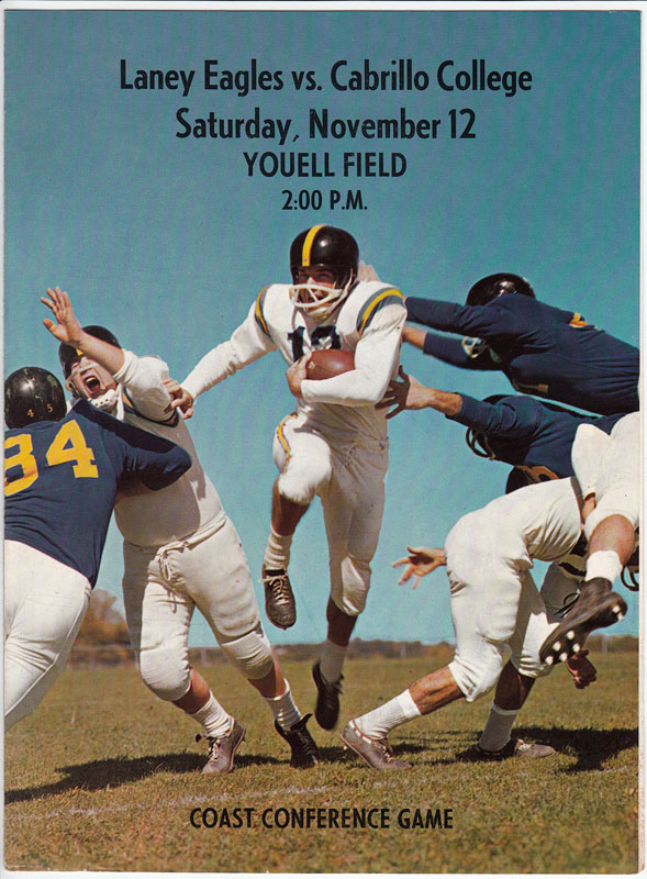 Laney Eagles vs Cabrillo College 1966 College Football Program