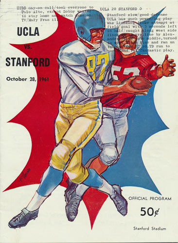 1961 UCLA vs Stanford College Football Program