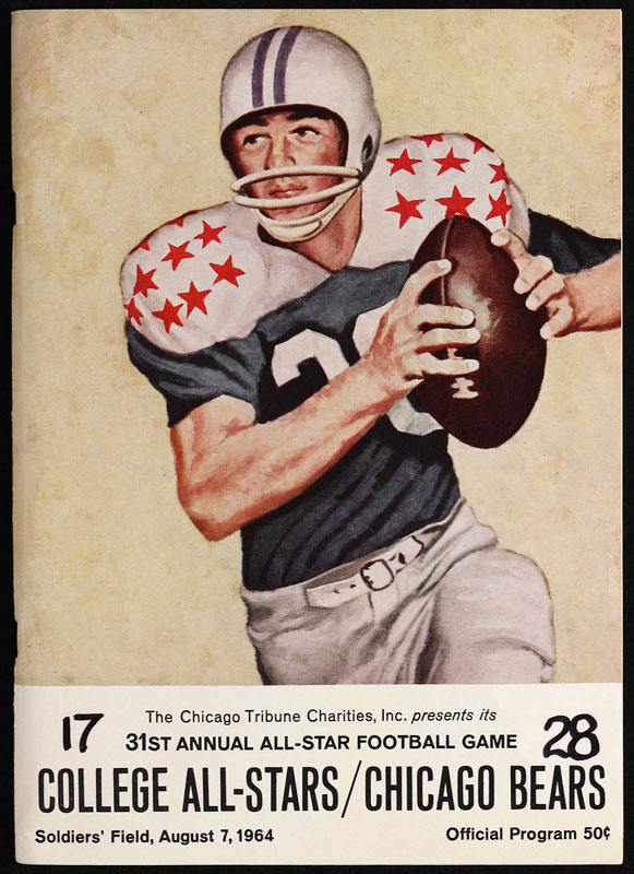 1964 31st Annual All-Star Game Football Program