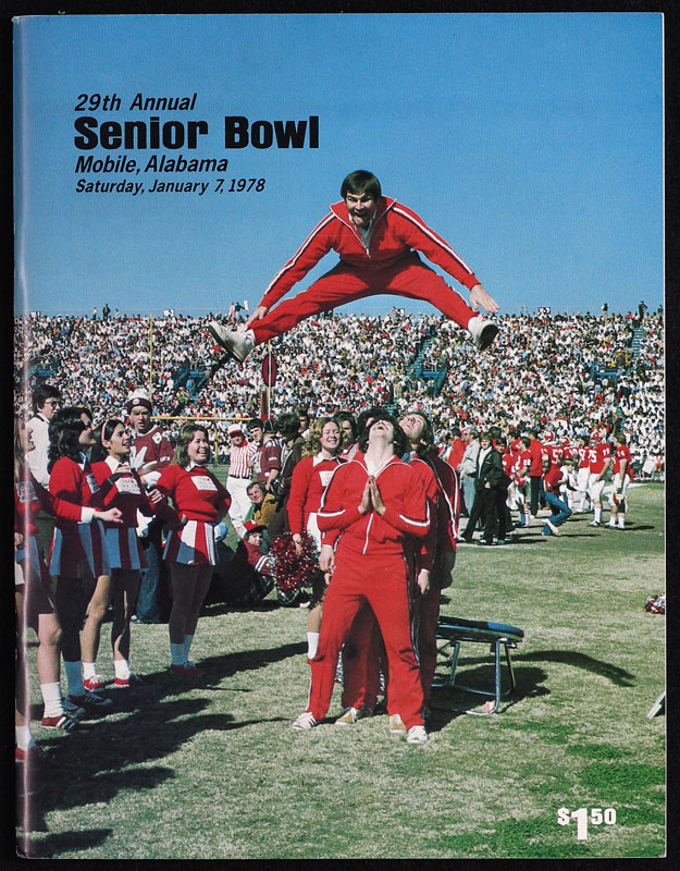 1978 Senior Bowl College Football Program