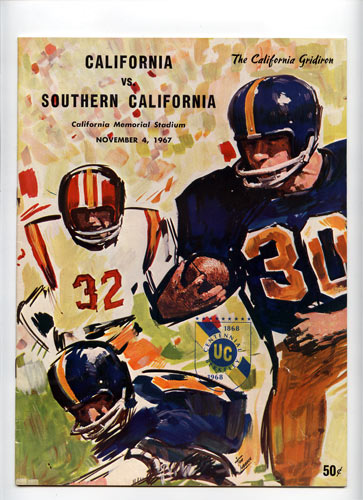 1967 Cal Bears vs USC College Football Program