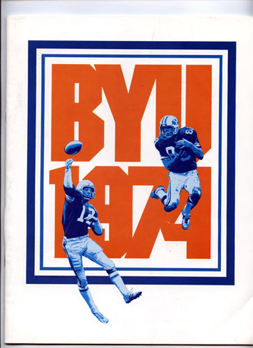 1971 BYU Football Media Guide