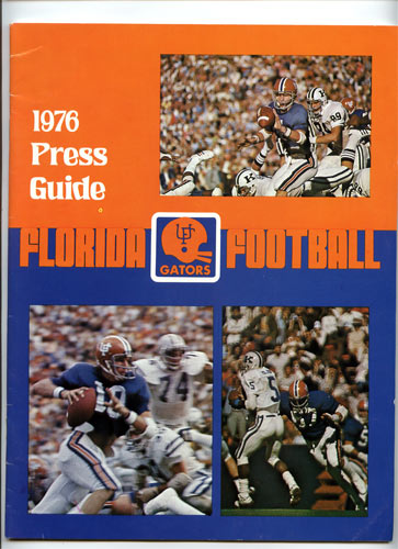 1976 Florida Gators Media Guide