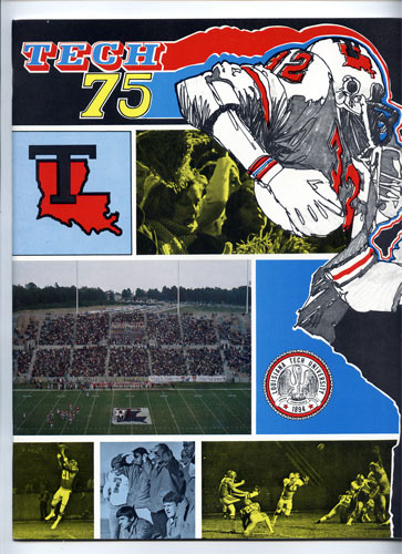 1975 Louisiana Tech College Football Media Guide / Yearbook