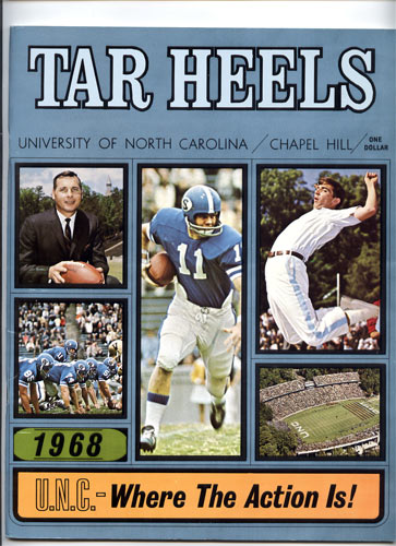 1968 North Carolina College Football Media Guide / Yearbook