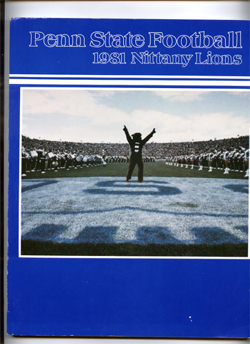 1981 Penn State College Football Media Guide / Yearbook