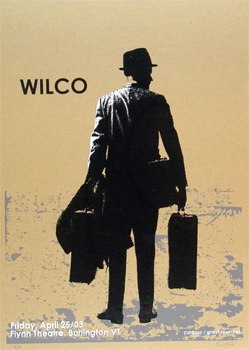 Pete Cardoso Wilco Poster