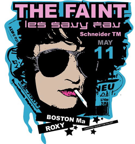 Pete Cardoso The Faint Poster