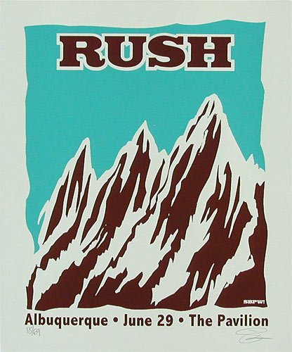 Sean Carroll Rush Poster