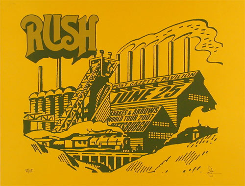 Sean Carroll Rush Poster