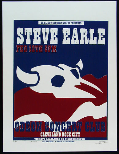 Sean Carroll Steve Earle Poster