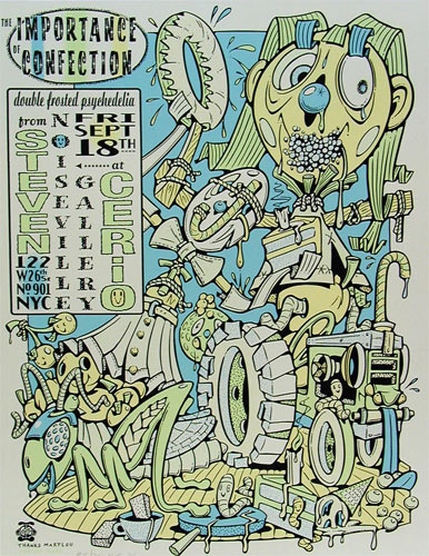 Steve Cerio Steven Cerio Exhibition Poster