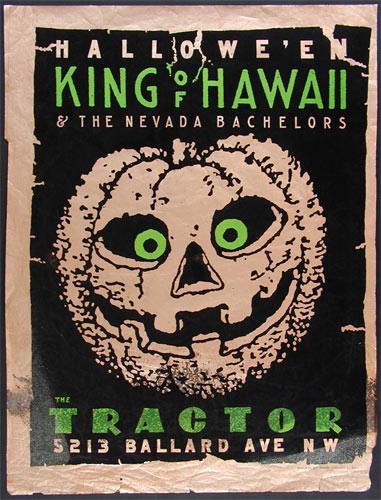 Art Chantry King Of Hawaii Poster