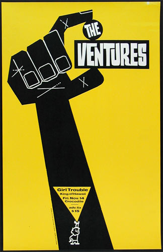 Art Chantry The Ventures Poster