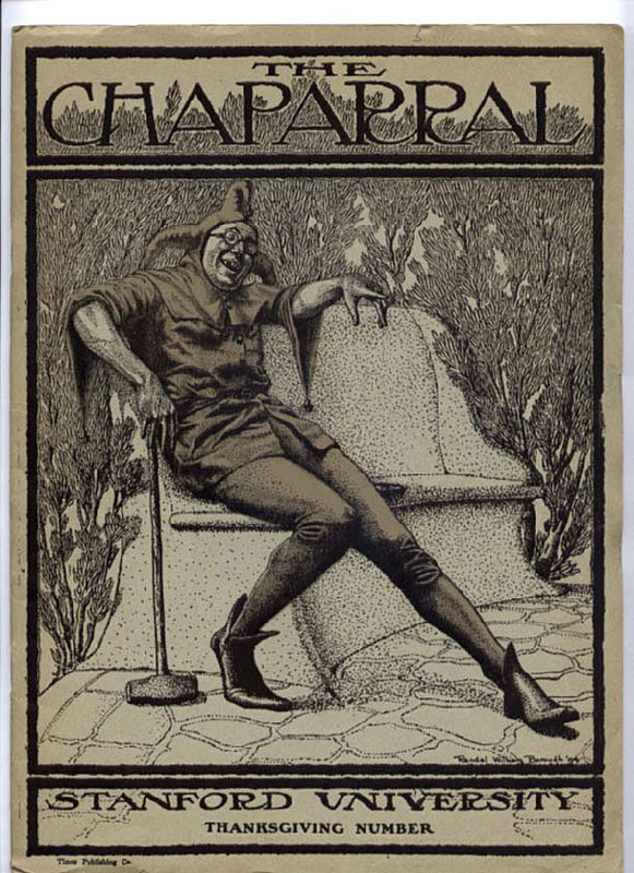 The Chaparral Stanford Magazine Thanksgiving 1909 Magazine