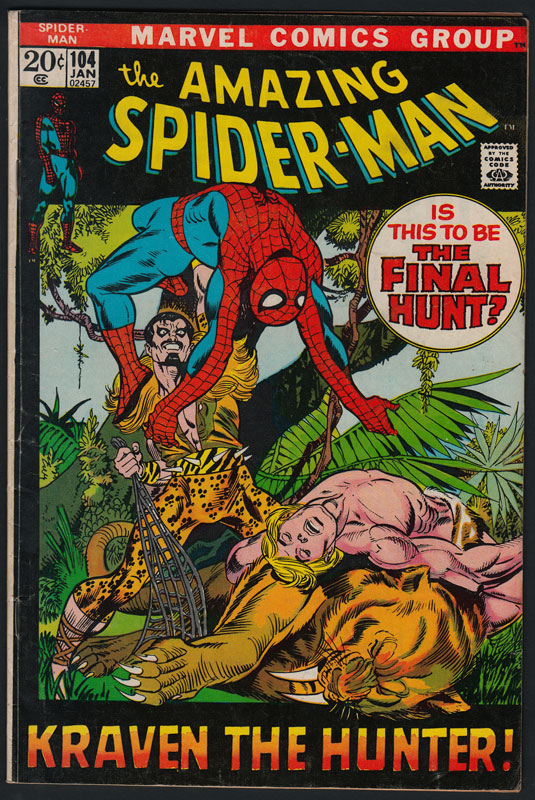 Amazing Spider-Man 104 Comic Book