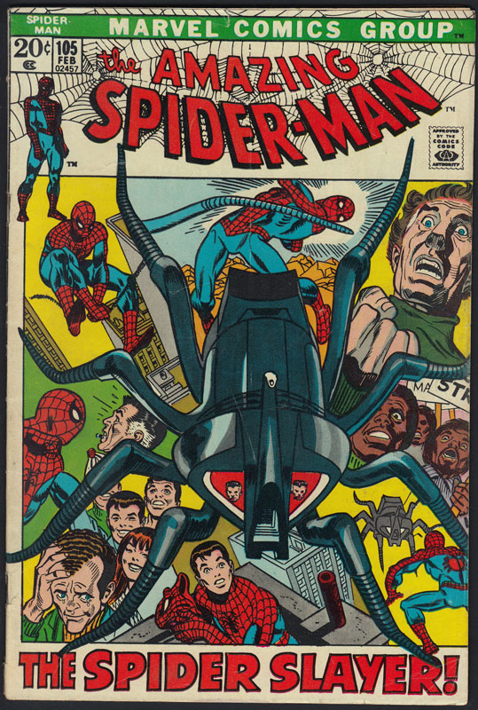 Amazing Spider-Man 105 Comic Book