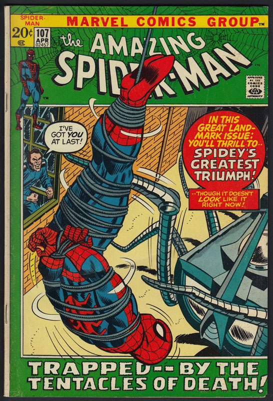Amazing Spider-Man 107 Comic Book