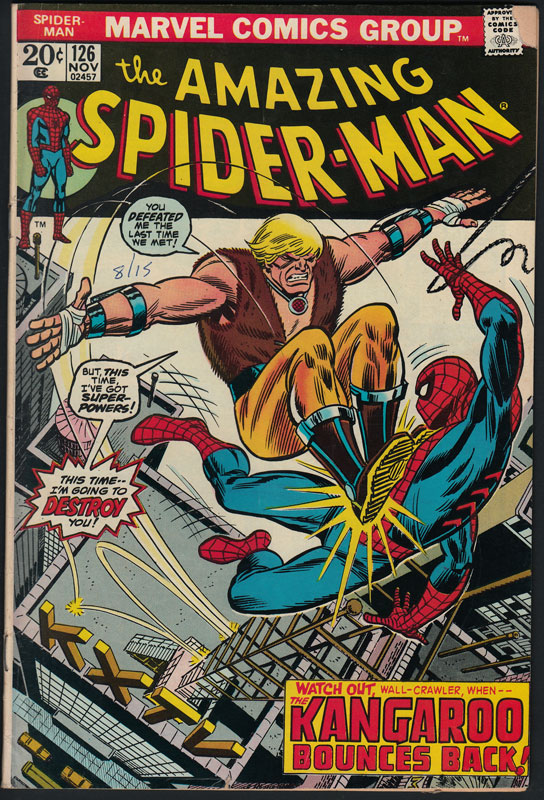 Amazing Spider-Man 126 Comic Book