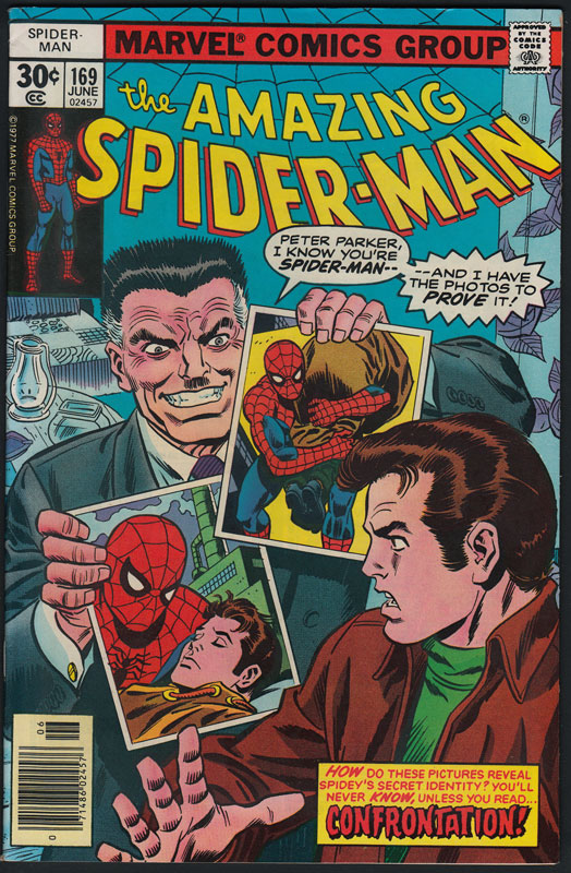 Amazing Spider-Man 169 Comic Book