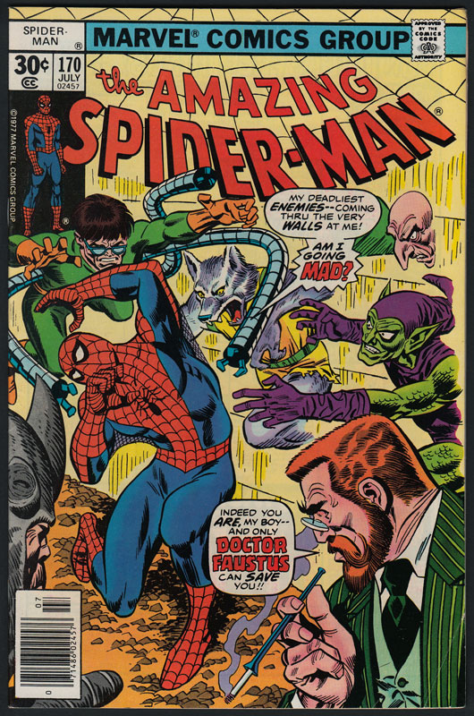 Amazing Spider-Man 170 Comic Book