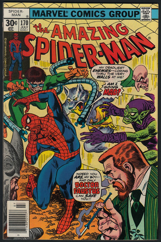 Amazing Spider-Man 170 Comic Book