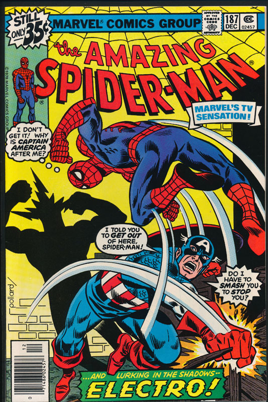 Amazing Spider-Man 187 Comic Book