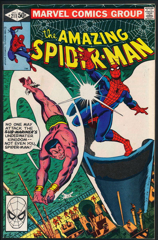 Amazing Spider-Man 211 Comic Book