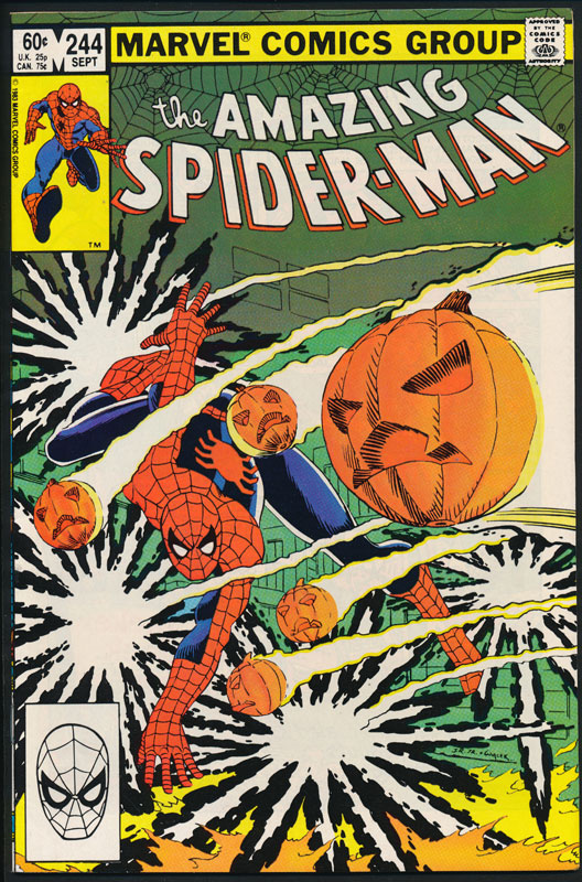Amazing Spider-Man 244 Comic Book