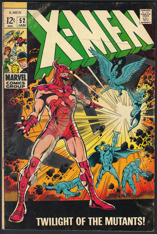 X-Men 52 Comic Book