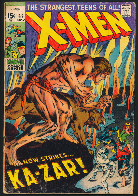 X-Men 62 Comic Book