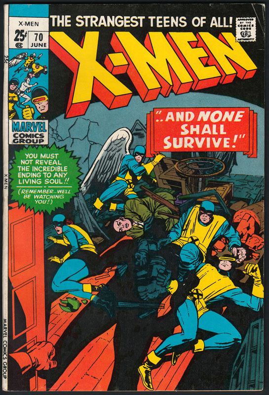 X-Men 70 Comic Book