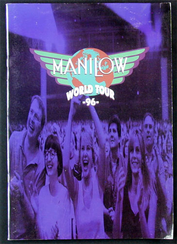 Barry Manilow 1996 World Tour Concert Program