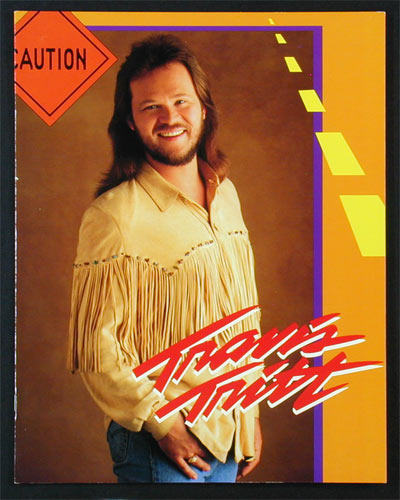 Travis Tritt 1994 Ten Feet Tall Tour Concert Program