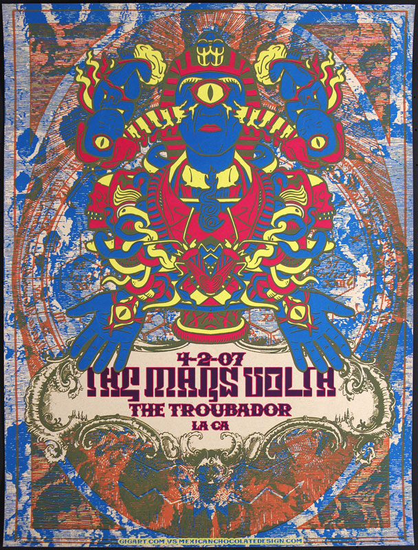 Jared Connor and Gregg Gordon (Gigart) The Mars Volta Poster